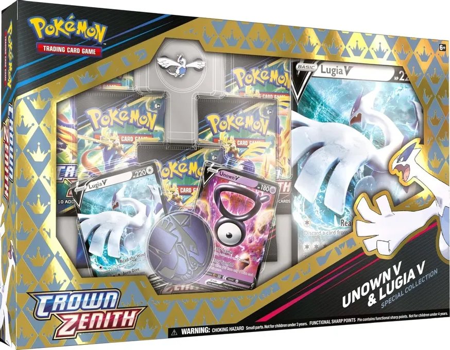 Is Crown Zenith Unown V & Lugia V Special Collection Worth It